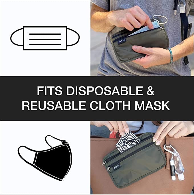 Face Mask Storage Pouch