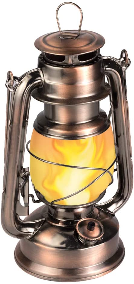  LEDERA Flame Light Vintage Lantern