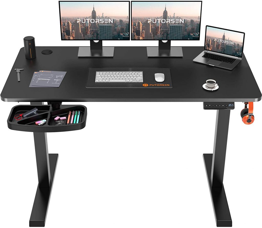 PUTORSEN Electric Height Adjustable Standing Desk