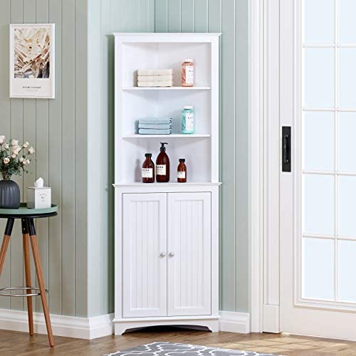 15 Best Corner Pantry Cabinets You Can, Tall Corner Pantry Cabinet With Doors