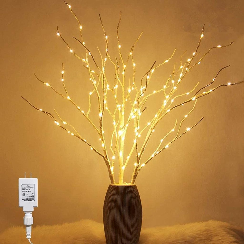 Twinkle Star Led Lighted White Birch Branches
