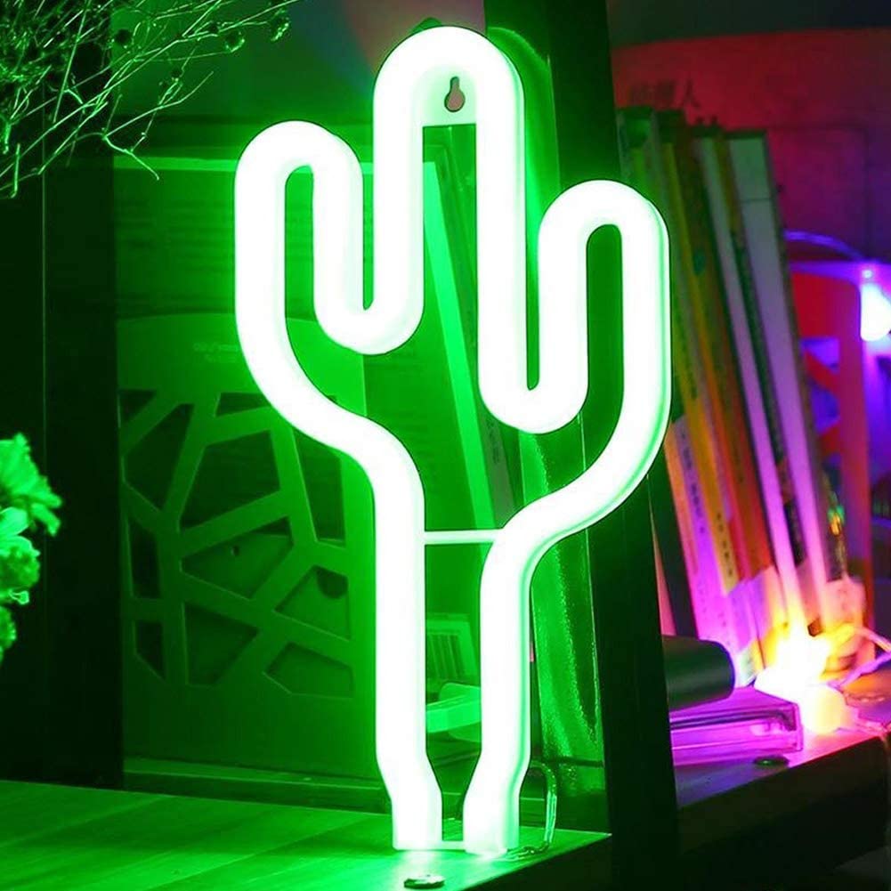 XIYUNTE Cactus Neon Signs Neon Lights for Wall Decor