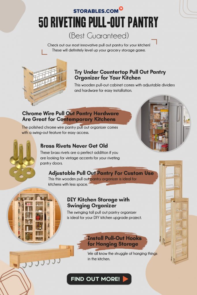 50 Riveting Pull-Out Pantry (Best Guaranteed) - Infographics
