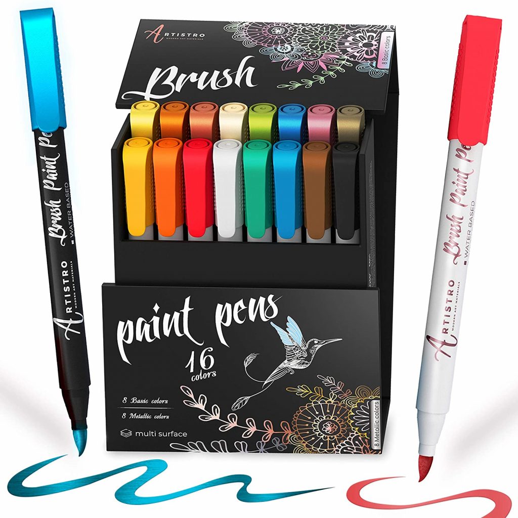 ARTISTRO Acrylic Paint Pens For Calligraphy