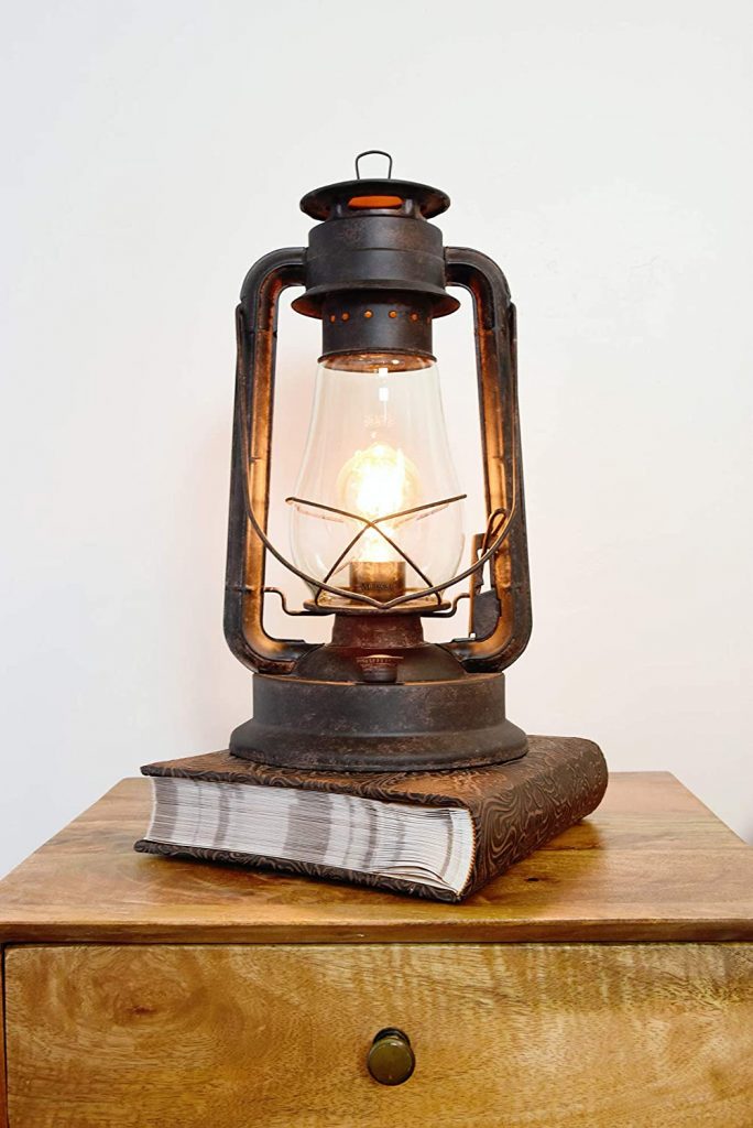 Electric Lantern table Lamp for bedrooms
