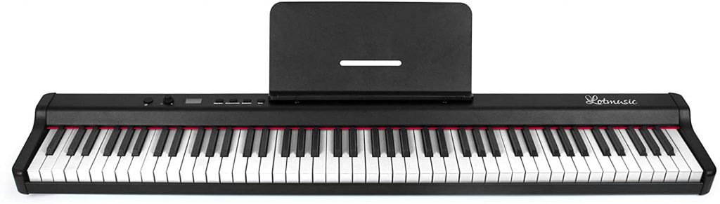  lotmusic Digital Piano 88 Key Full Size Velocity