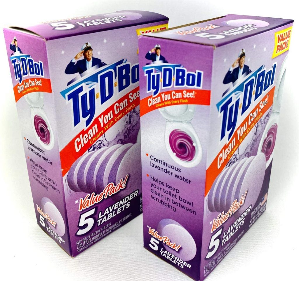 [Ty-D-Bol] Lavender Tablets 	