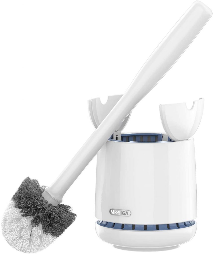 [MR.SIGA] Premium Toilet Bowl and Brush Holder