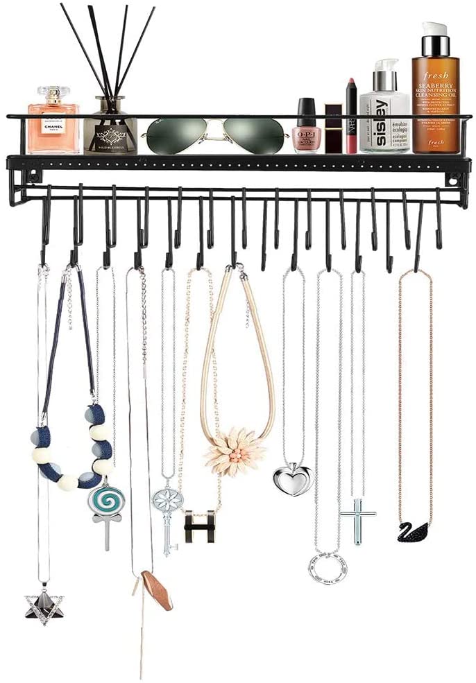 Wall Mounted Necklace Organizer