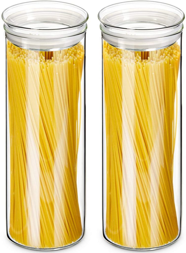 Glass Pasta Container