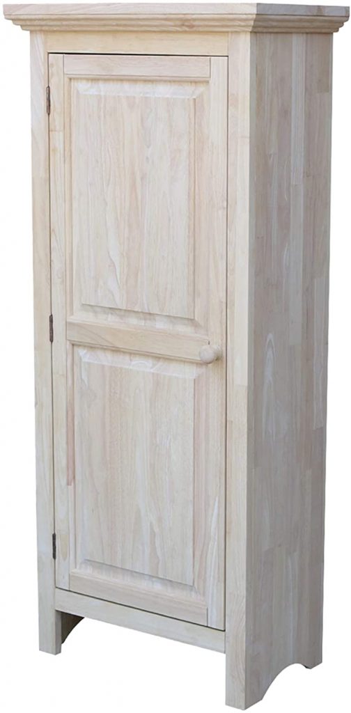 International Concepts Single Jelly Unfinished Pantry Cabinet