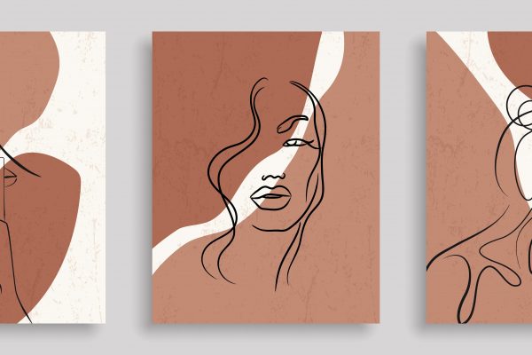 Abstract Line Art Art Prints  Wall Art  Displate