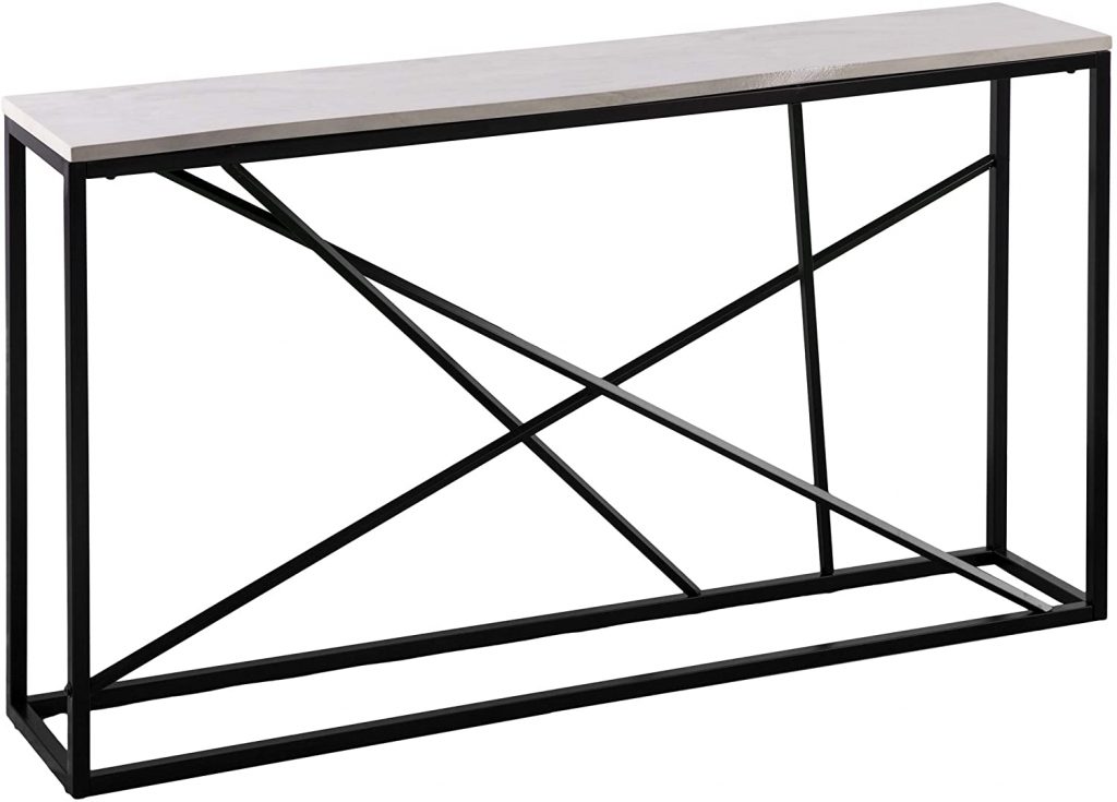 SEI Furniture Arendal Skinny, Console Table Contemporary Interior Design
