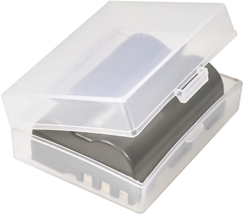Clear Battery Storage Case