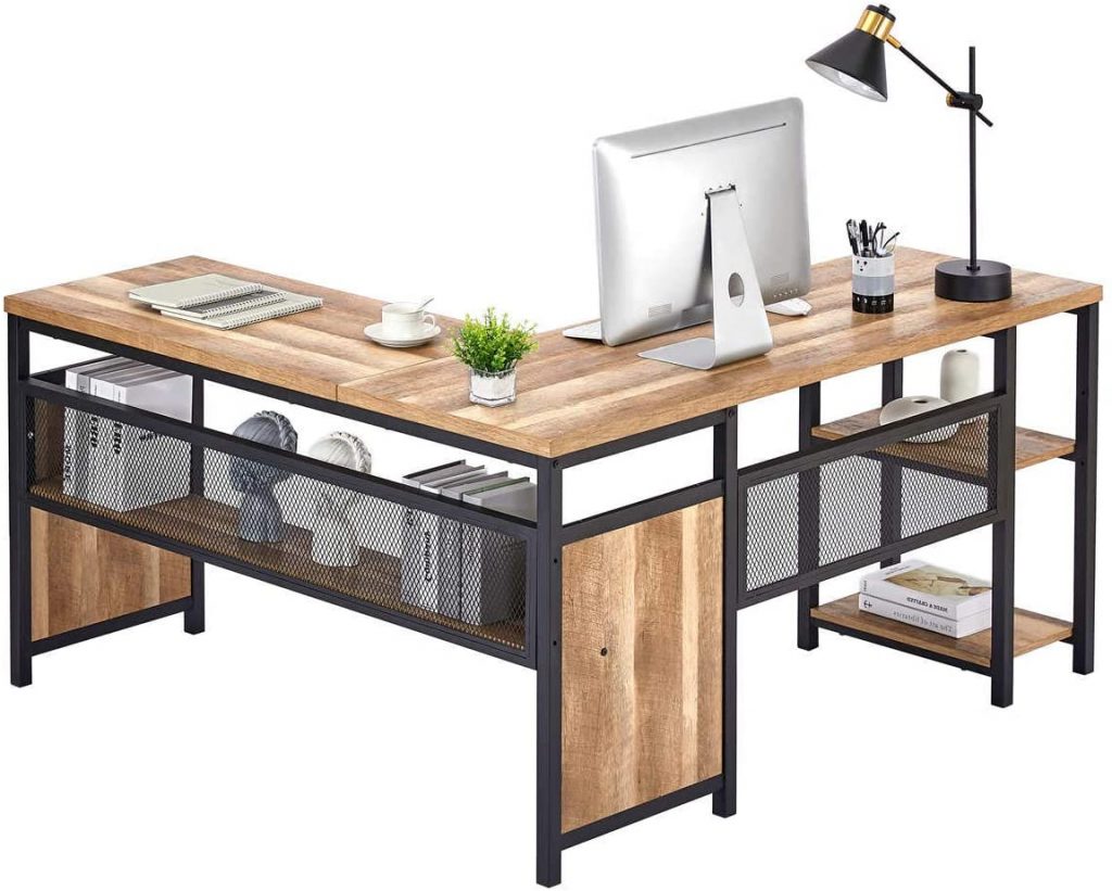 Reversible L-Shaped Desk