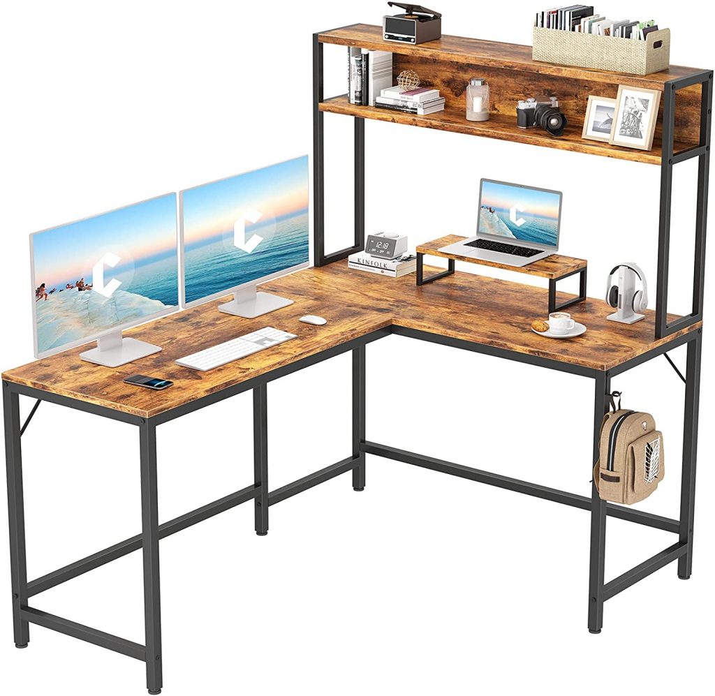 Rustic Brown Computer Desk
