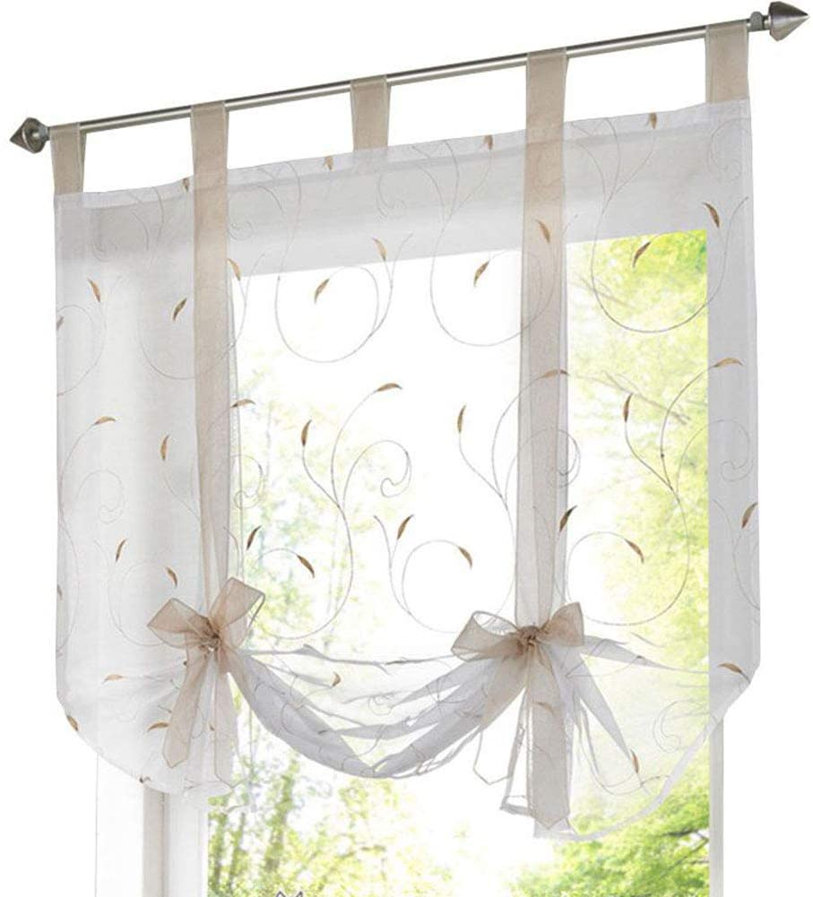 Bowknot Tie-Up Curtain
