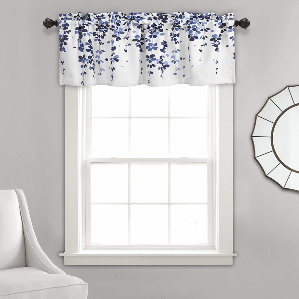 Weeping Flowers Valance Curtain	