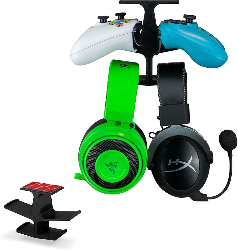 Dual Controller and Headphone Hanger