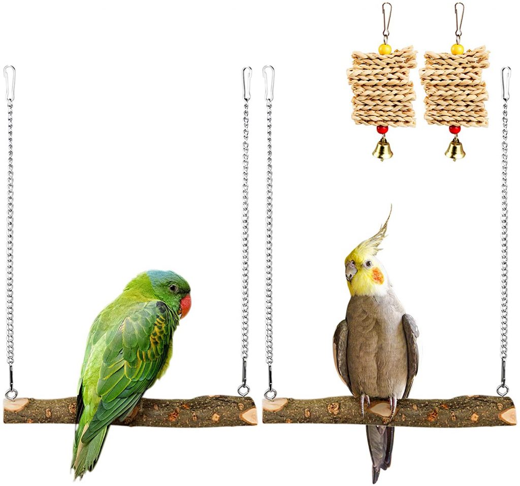 .4 Natural Wood Bird Perches Ideal for small to medium sized birds 