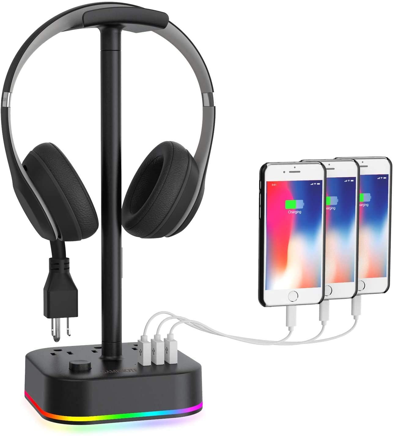 RGB Headphone Stand
