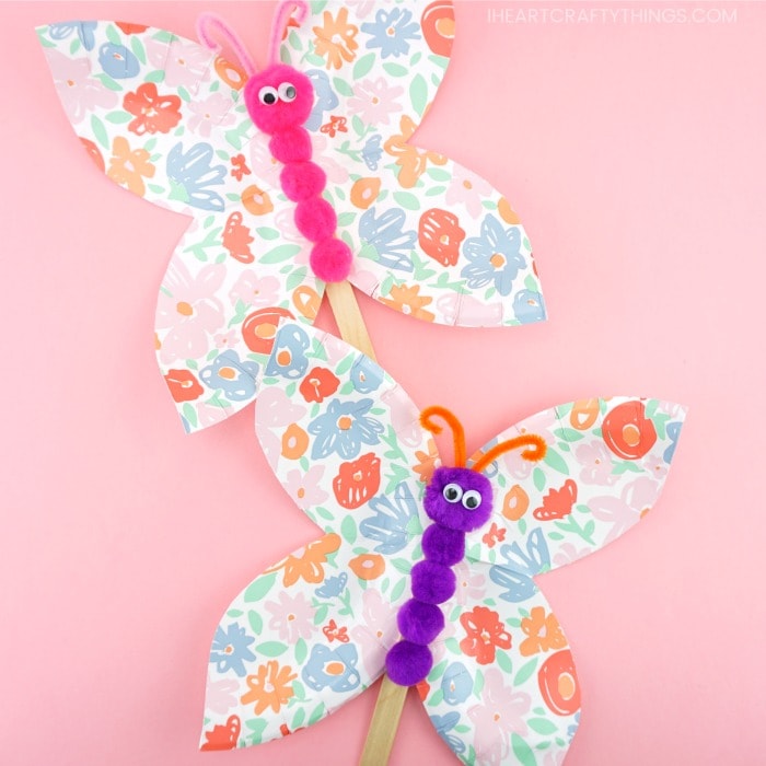 Butterfly Paper Plate Crafts