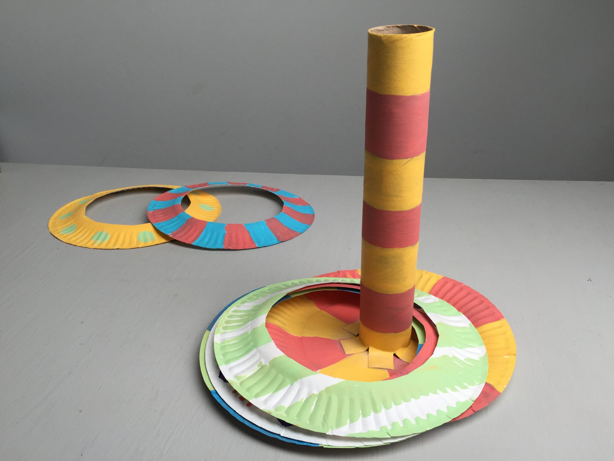 Ring Toss Paper Plate Crafts