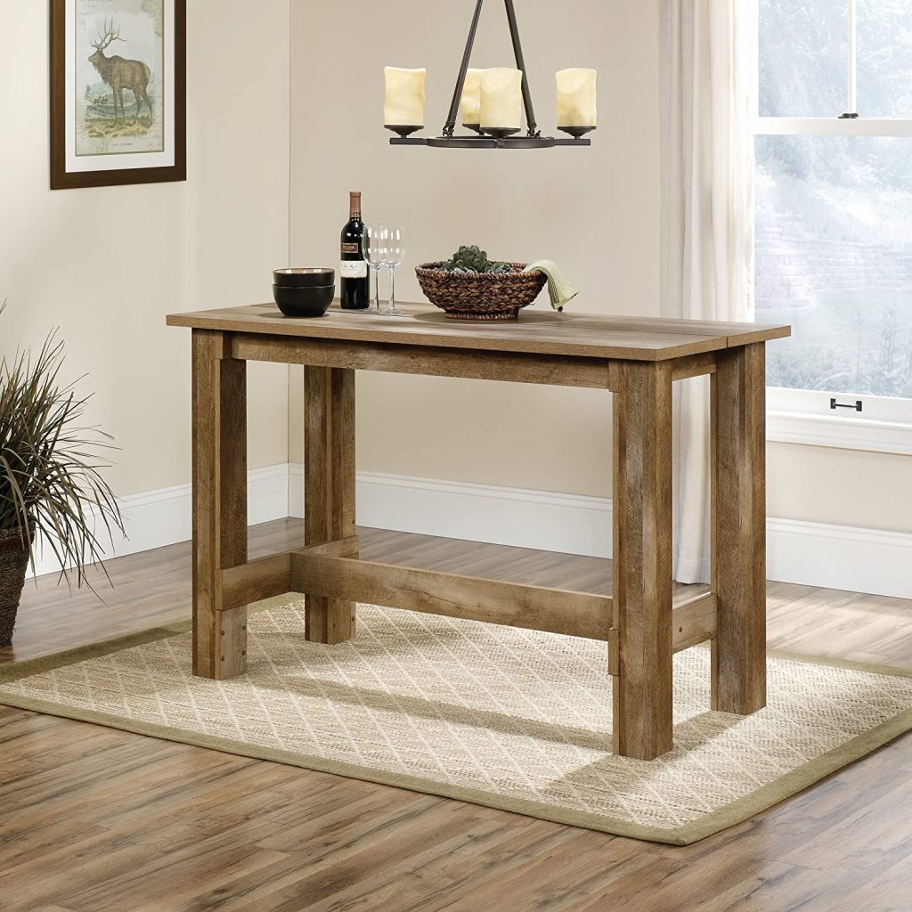 Sauder Boone Mountain Reclaimed Wood Dining Table