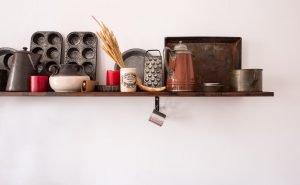 clutter from pantry drawers