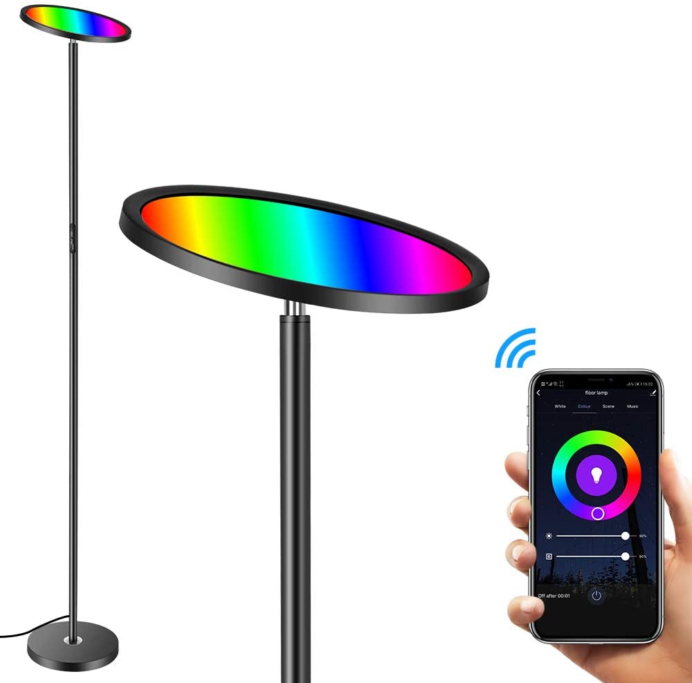 Smart WiFi LED Floor Lamp