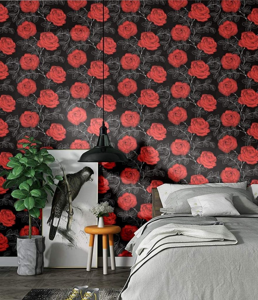 Birwall floral wallpaper