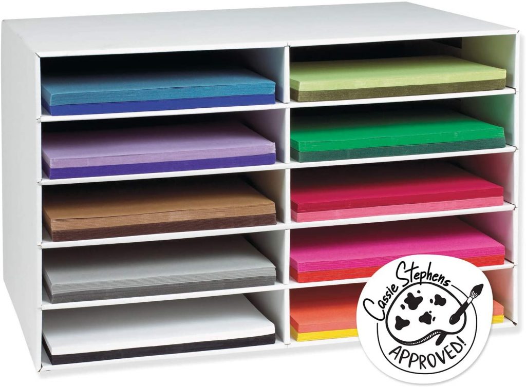 Classroom Keepers Construction Paper Storage