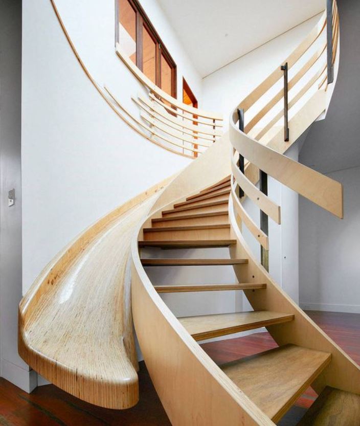 Step and Slide staircase