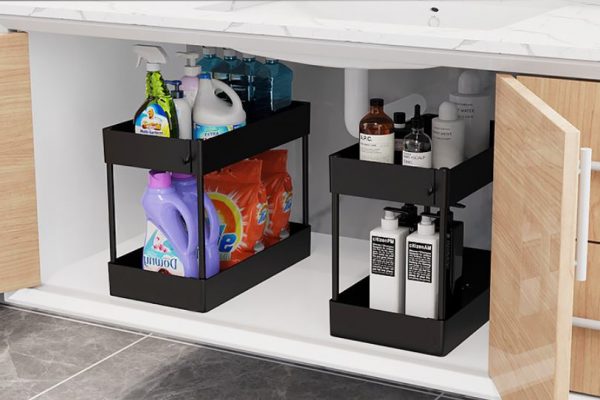 16 Under Bathroom Sink Storage Items That Provides More Space