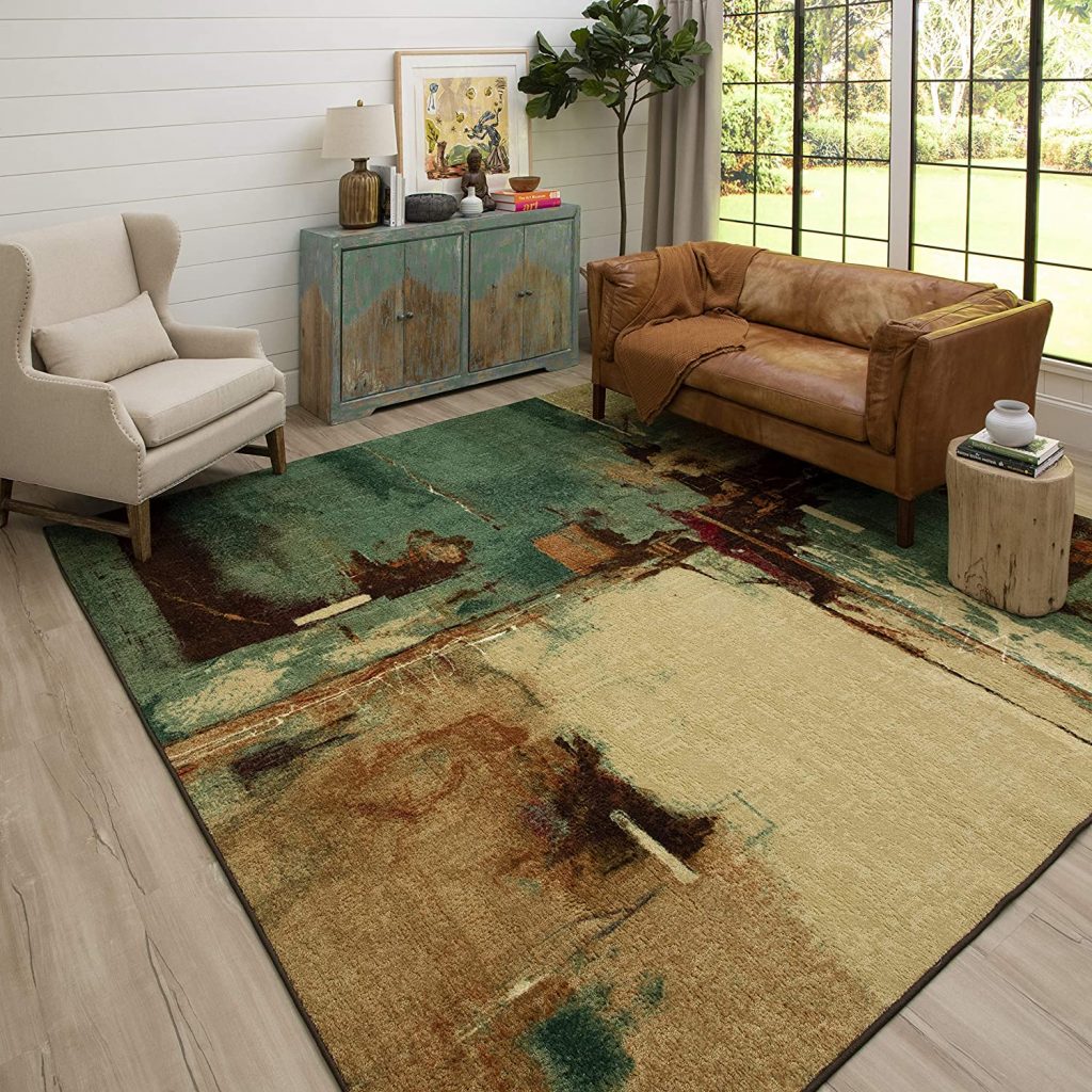 Mohawk Home Strata Aqua Fusion nylon carpet