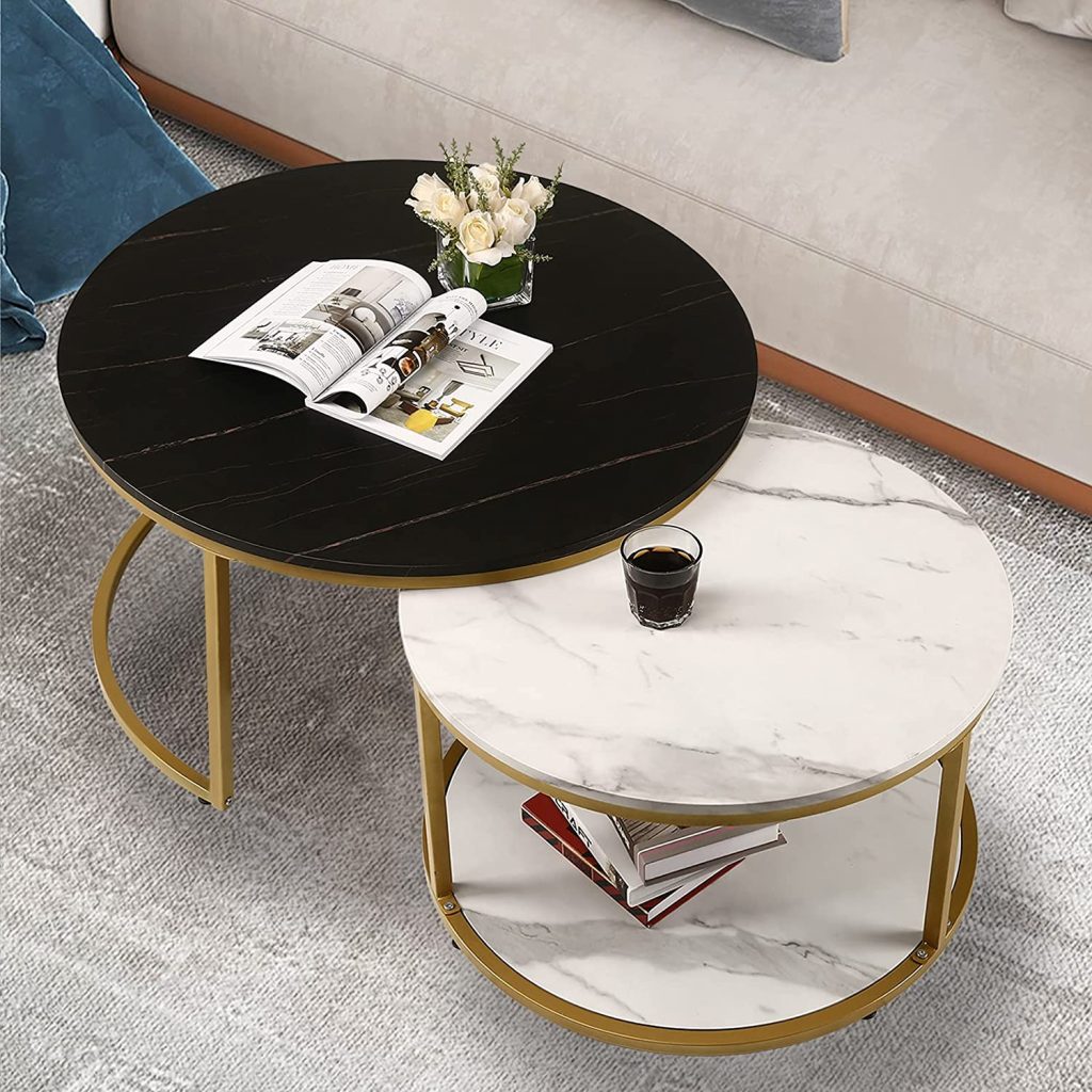 NSdirect marble coffee table