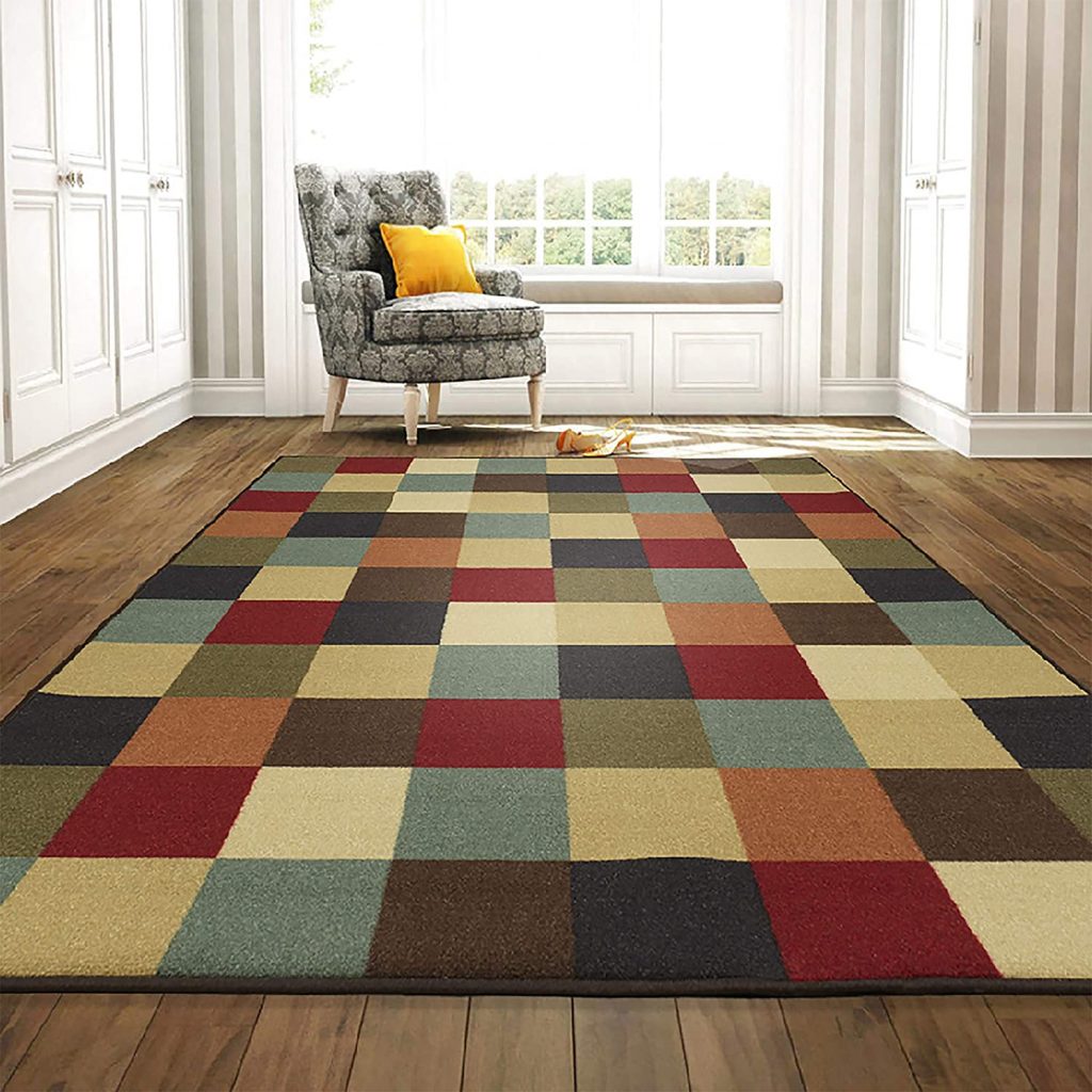 Ottomanson Ottohome Checkered carpet