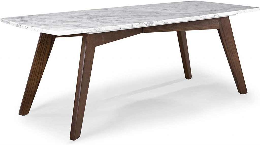 Poly and Bark Riley marble coffee table