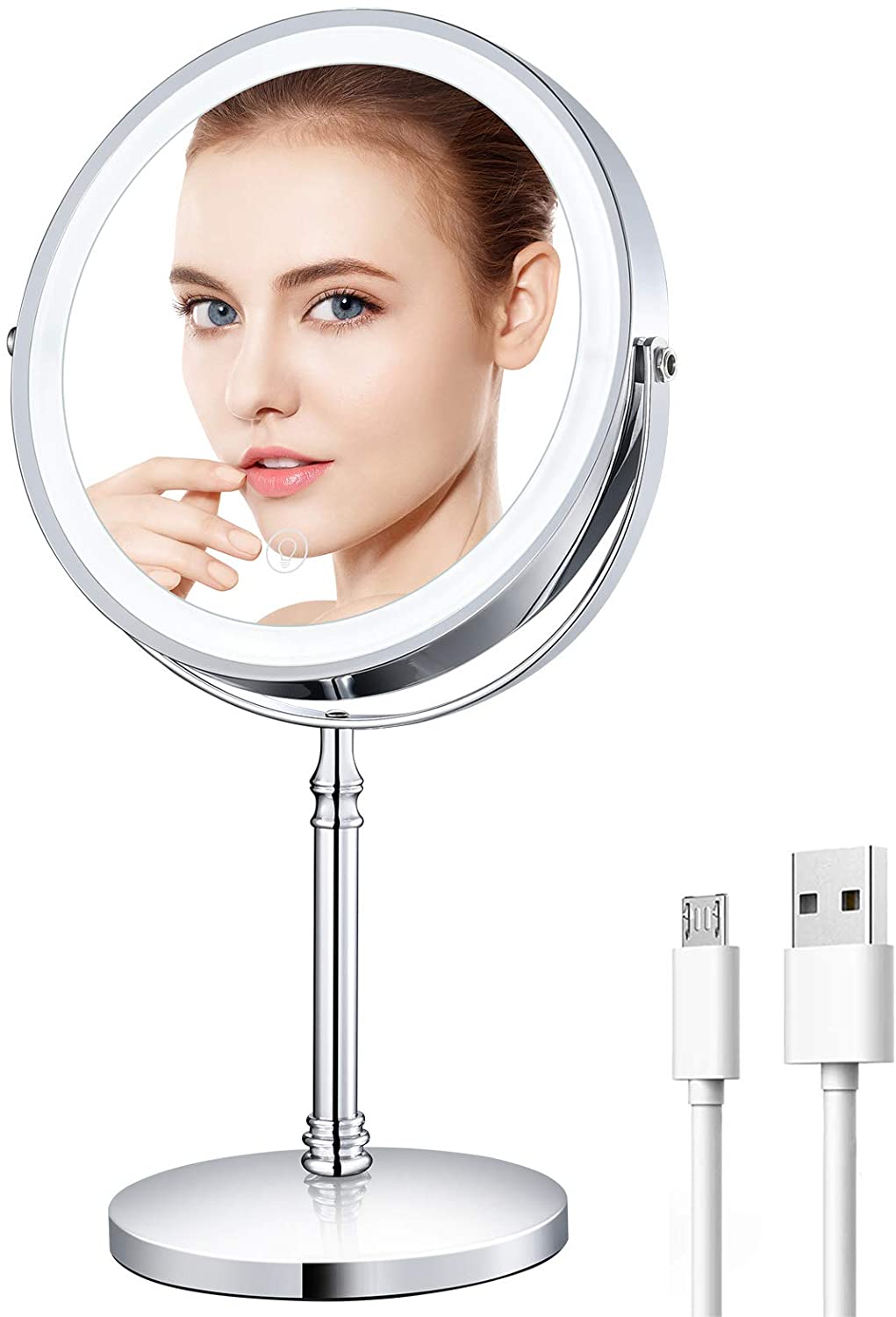 10 Best Magnifying Mirror With Light Picks For Your Vanity | Storables