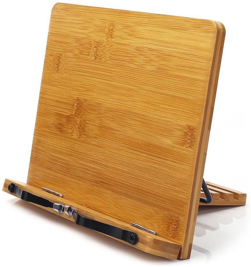 Bamboo Book Stand