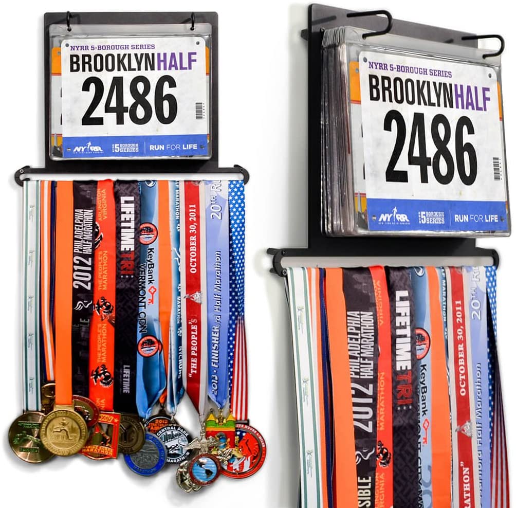 BibFOLIO Plus Race Bib and Medal Display