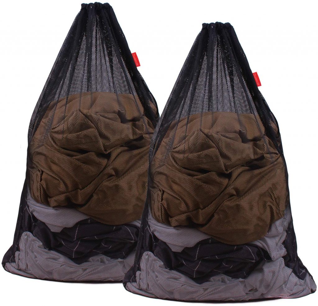 DuomiW Heavy-Duty Laundry Drawstring Mesh Bag