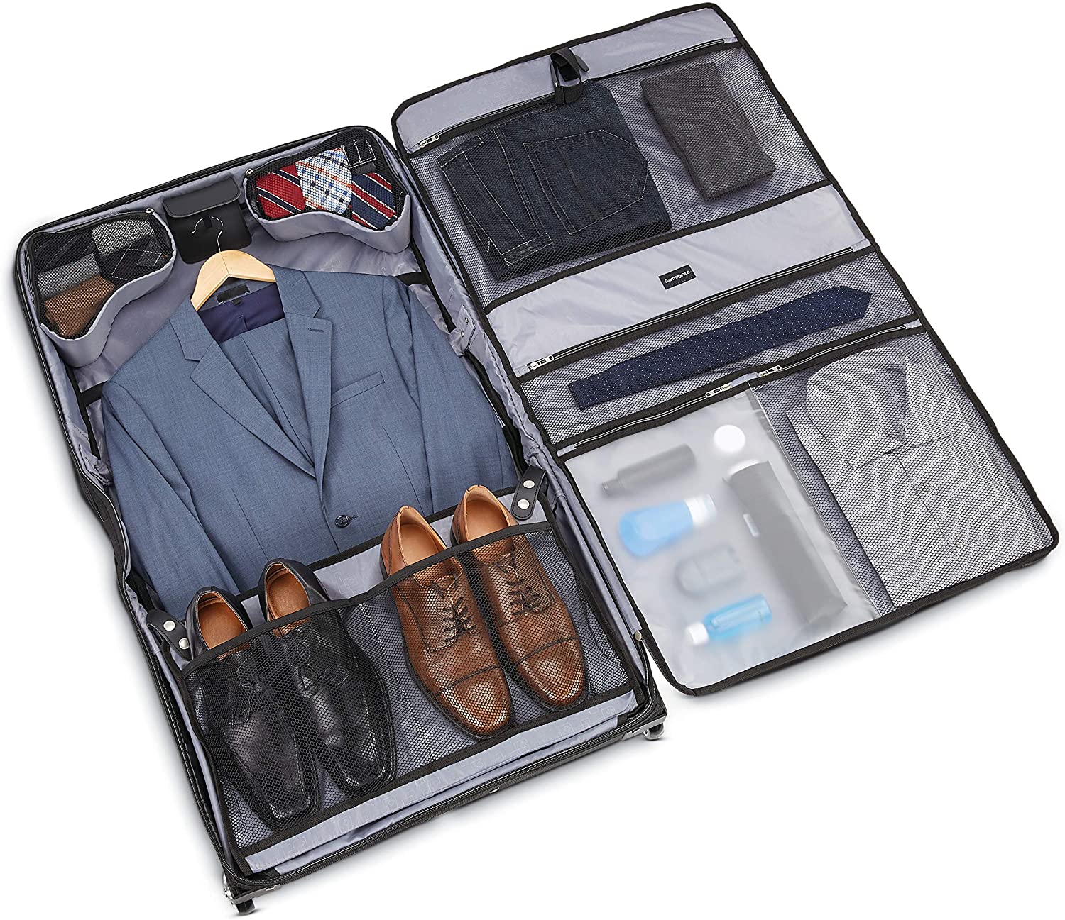Suit Dust Portable Travel Business Folding Hanging Garment Bag Household