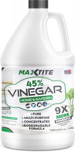 MaxTite Ultra-Strength 45% Vinegar for Home &amp; Garden Cleaning