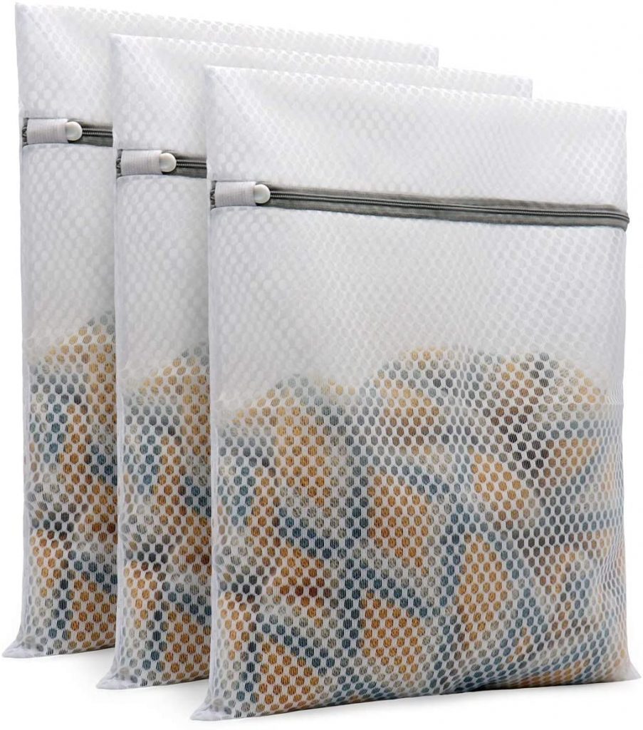Muchfun 3Pcs Durable Honeycomb Laundry Mesh Bags