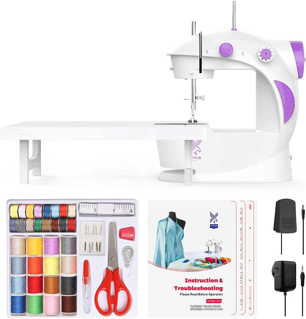 Varmax Sewing Machine with  Extension Table and Sewing Kit 