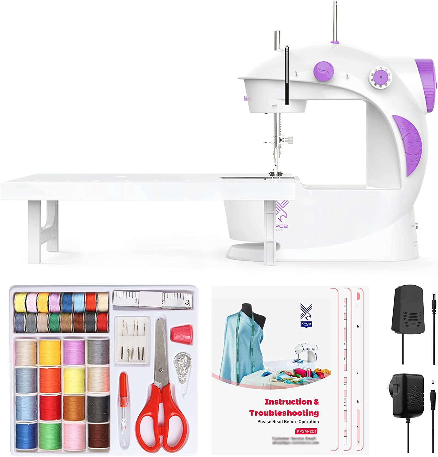 Mini Sewing Machine for Tight Workstations Storables