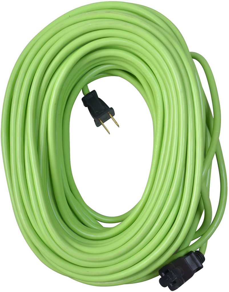 Yard Master 9940010 Outdoor Garden 120-Foot Lime Green Extension Cord