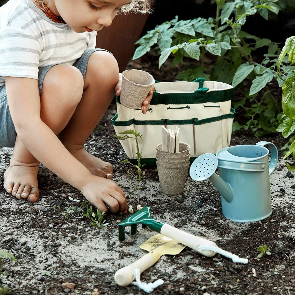 Children's gardening tools Ray Padola grow with me kinder gardening tools 
