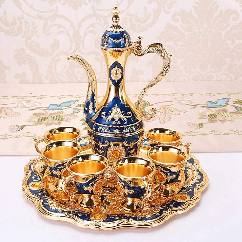 Vintage Turkish Tea Set